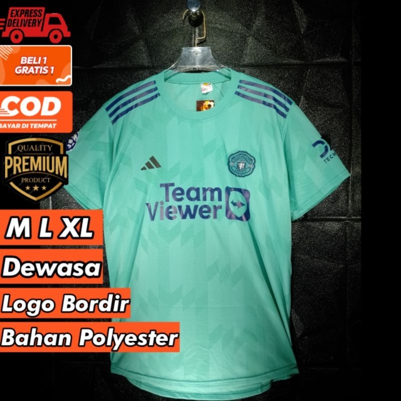 LOKAL [NO.1] Mu Manchester blue united 2024 Local Grade Soccer Jersey