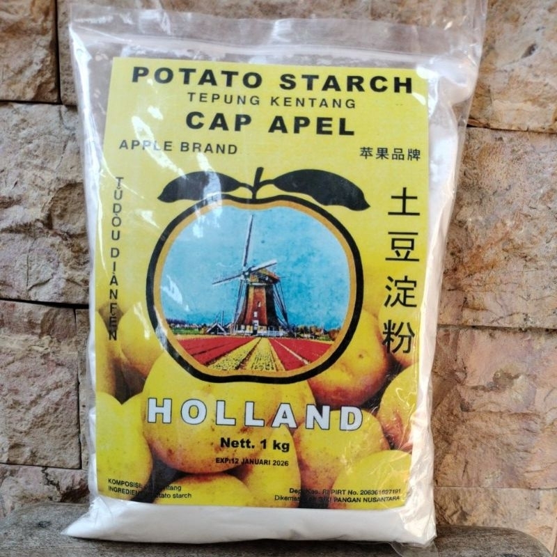 POTATO STARCH / APPLE CAP POTATO FLOUR 1 KG | Shopee Philippines