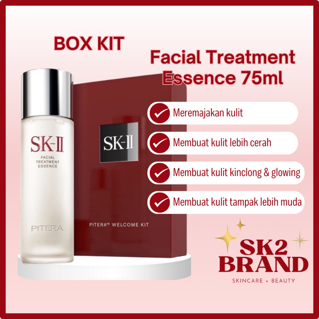 Skii SK-II SK2 Facial Treatment Essence 75ml - FTE 75ml BOX KIT ...