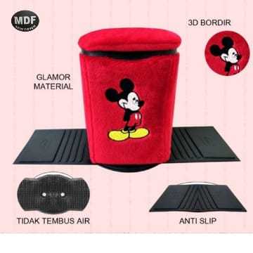 Mickey MOUSE Character Trash Can | Shopee Philippines