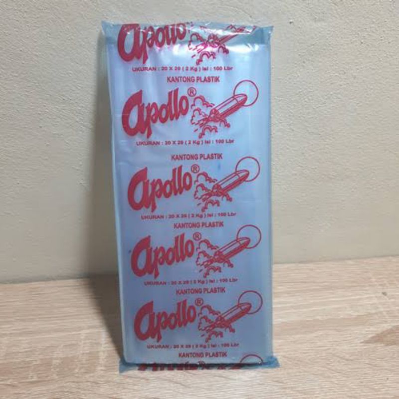 Apollo clear pp plastic bag 20 x 29 (2 kg) | Shopee Philippines