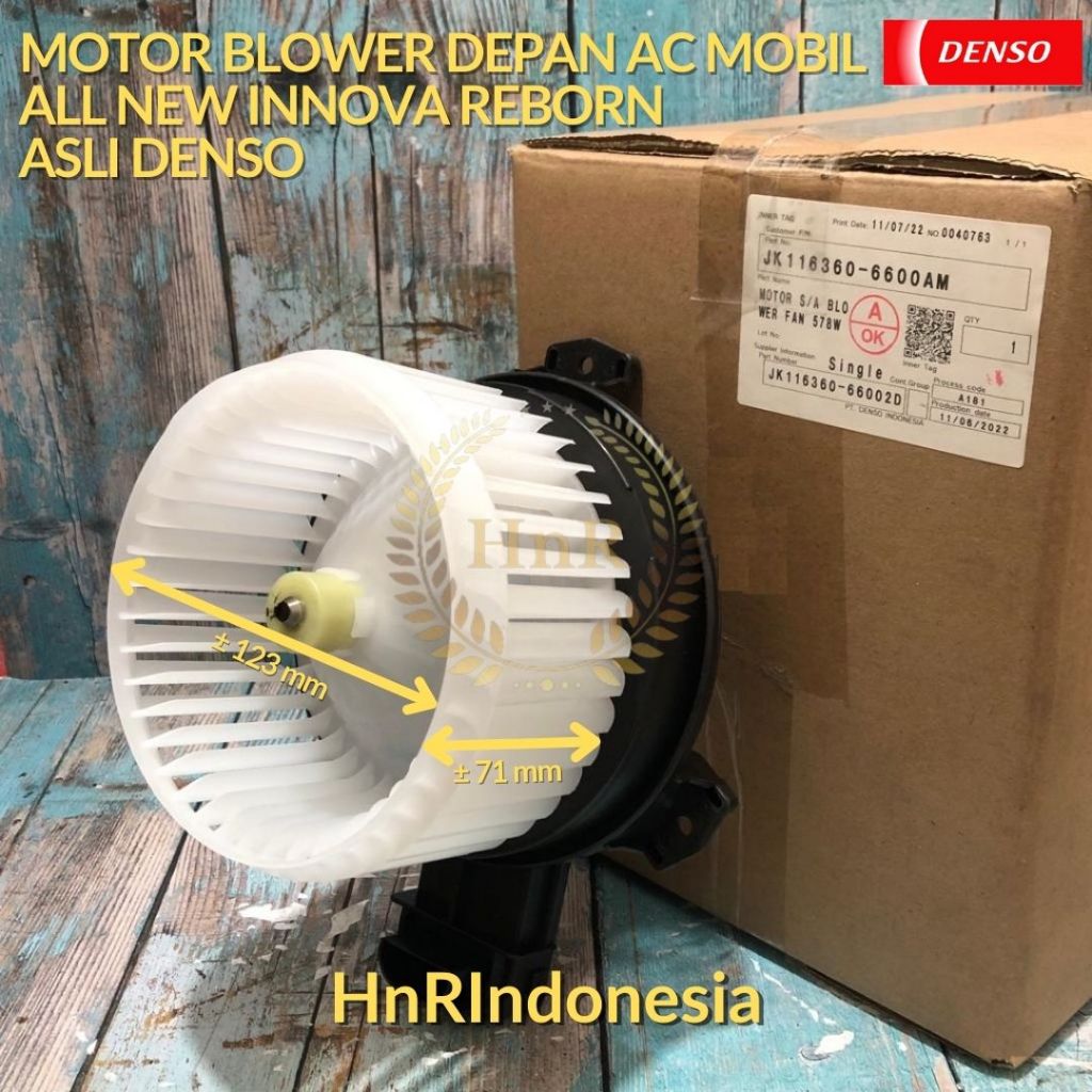Toyota All New Innova Reborn Car AC Front Blower Motor ORIGINAL PREMIUM ...