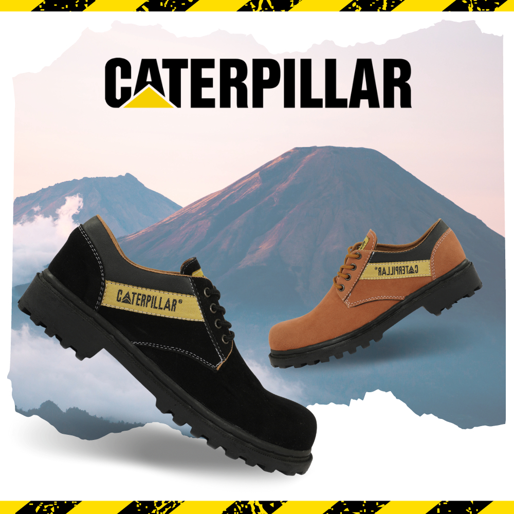 Caterpillar Men's Safety Boots/ High Quality Cat Safety Boots/ Iron Toe