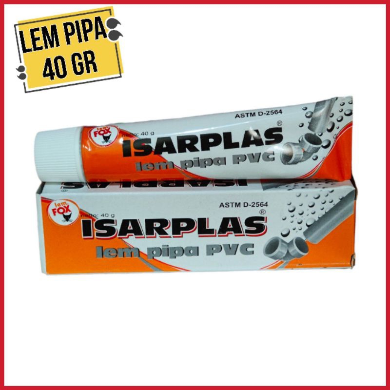 Isarplas pvc Pipe Glue 40gr 100 LeakProof pvc Pipe Joint Adhesive