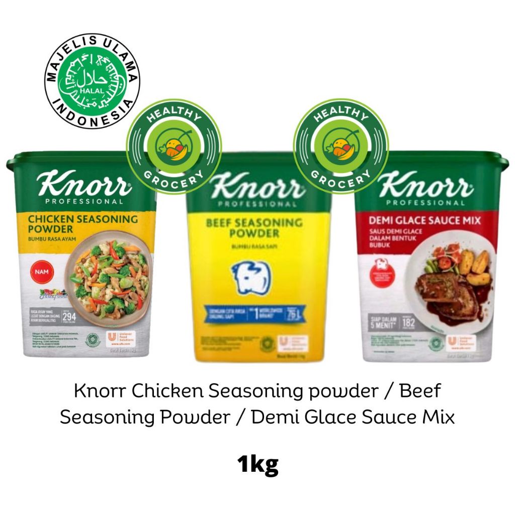 Knorr Chicken NAM 1kg/Beef Seasoning Powder 1kg Beef Flavor Seasoning