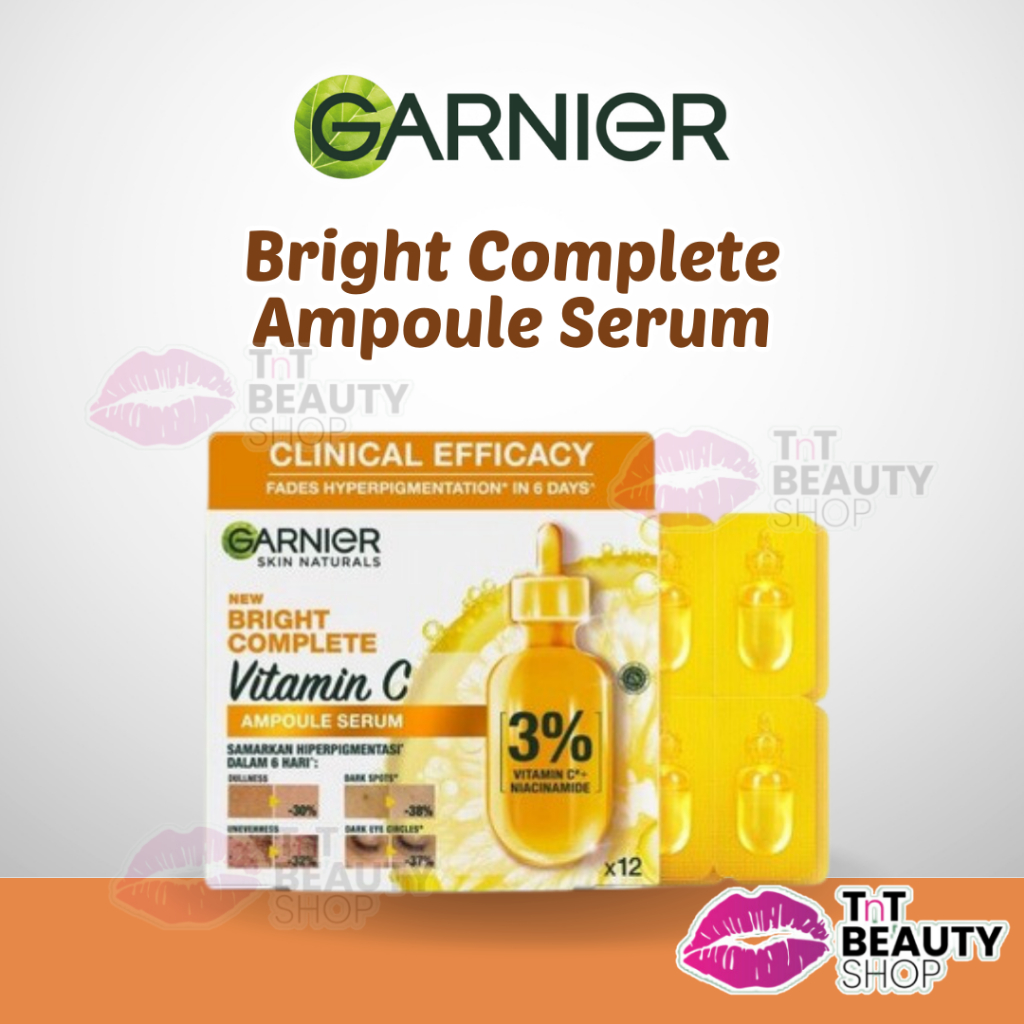 Garnier Bright Complete Ampoule Vitamin C Hyperpigmentation Serum