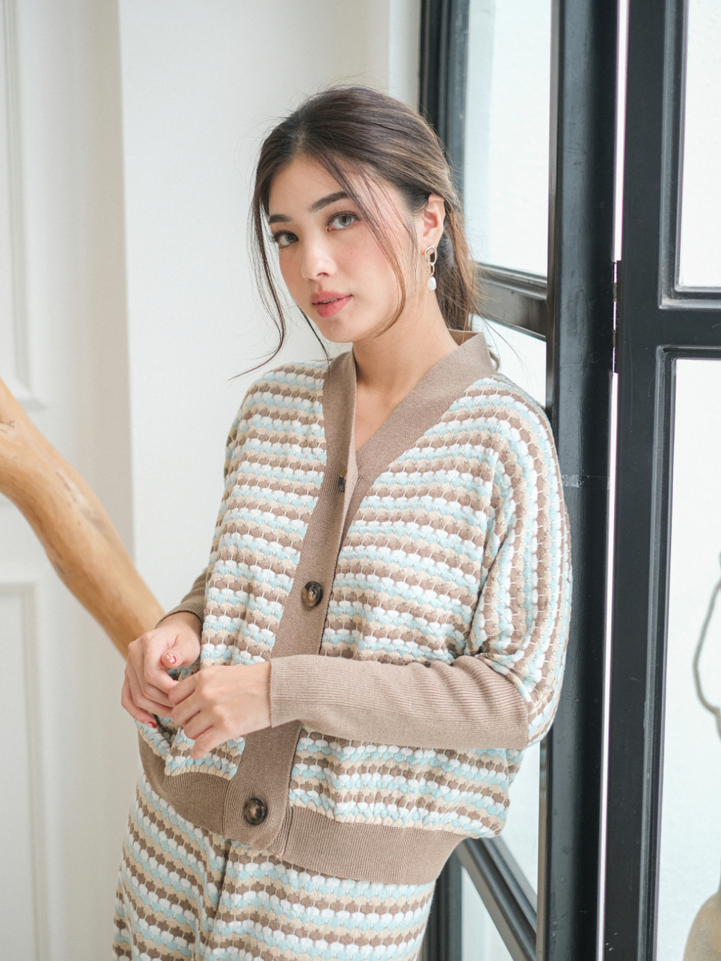 Asiro Galena Women's Knit Cardigan Top | Shopee Philippines