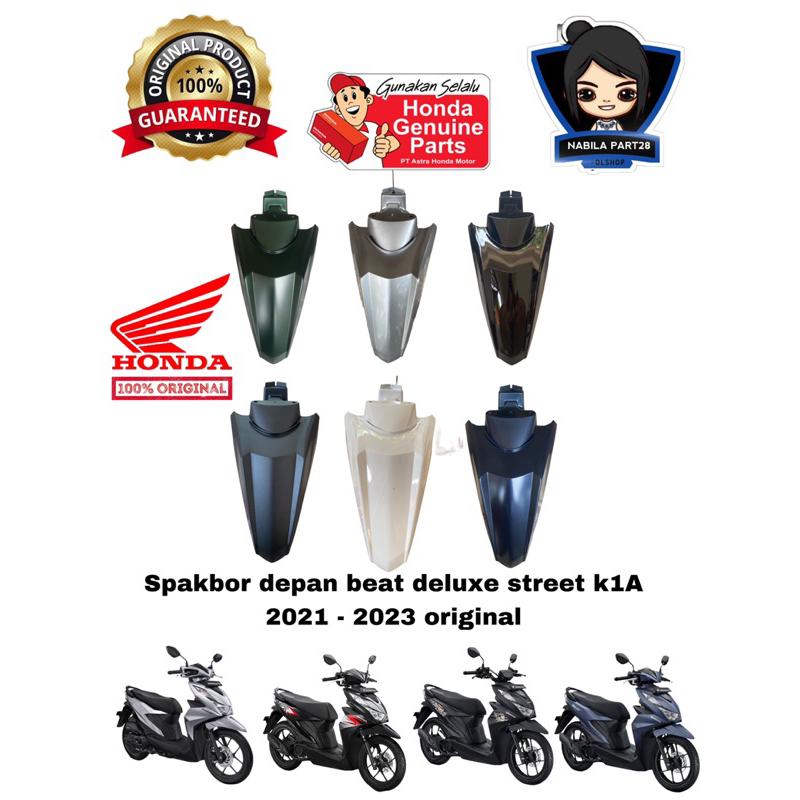 HITAM PUTIH HIJAU Fender Fr Front Fender Front Fender Motorcycle Honda