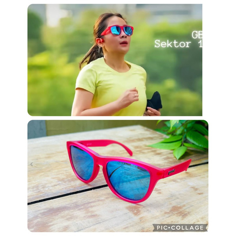 !! Goodr sunglass/SKULL RIDER SPECIAL EDITION road bike jogging running