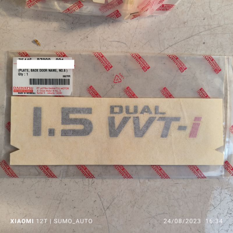 Gran max pick up Rear Body Door sticker original gran max PU Back Body