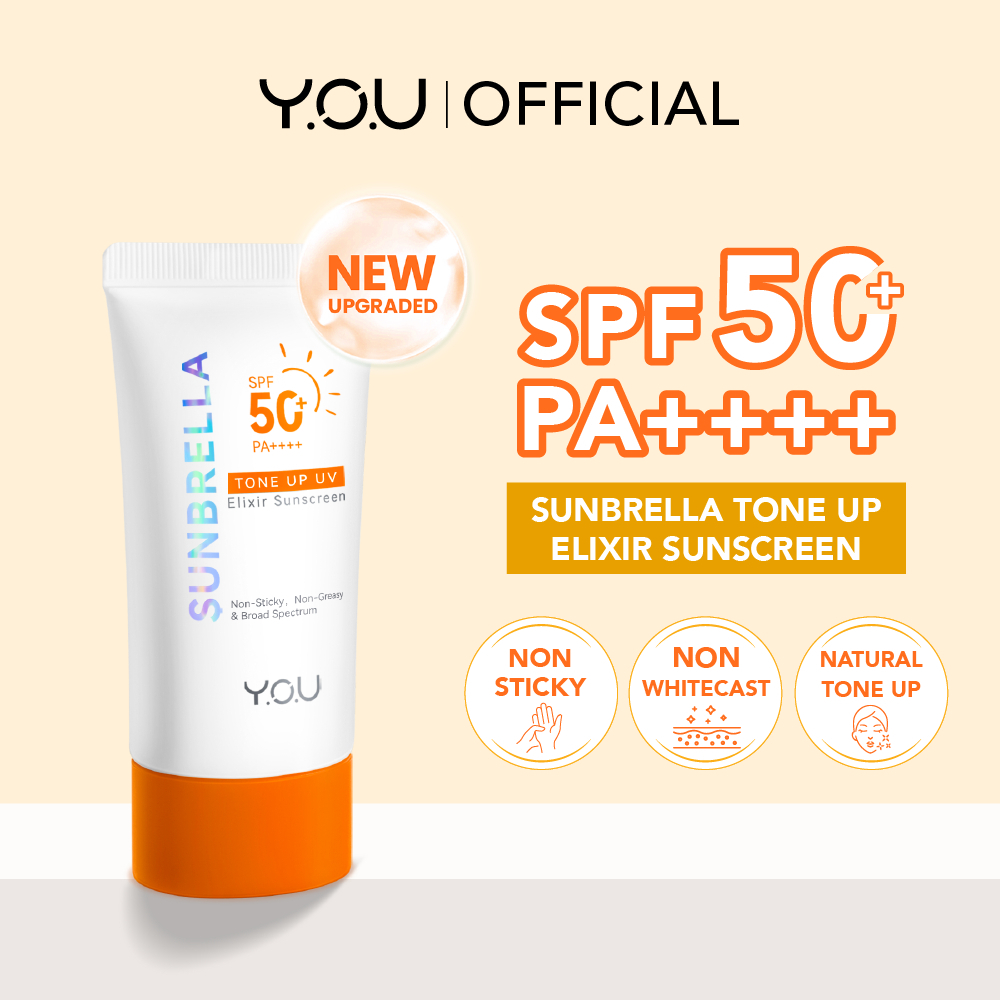 You Sunbrella Tone Up UV Elixir Sunscreen SPF50+ PA+++++ | Brightening ...