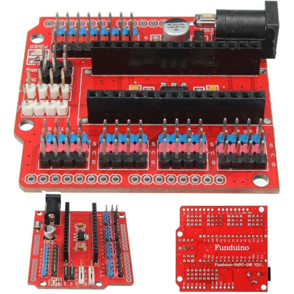 Arduino NANO V3.0 Shield Prototype Adapter I/O Extension Board | Shopee ...