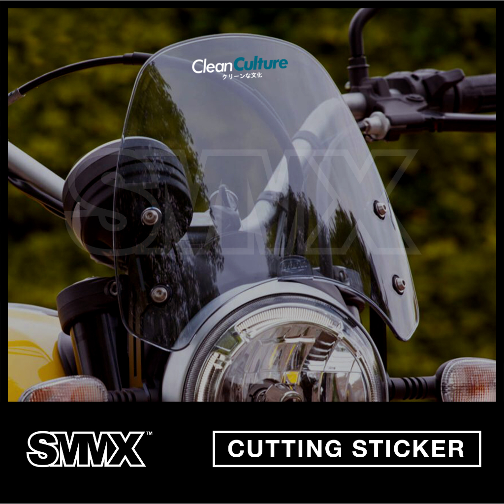Cutting Sticker Clean Culture Sticker Motorcycle Sticker Waterproof ...