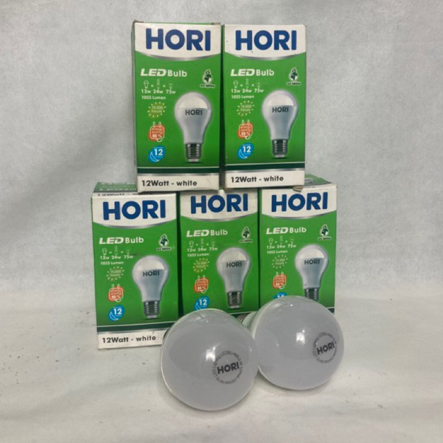 Hori Led Bulb White 12 Watt | Shopee Philippines
