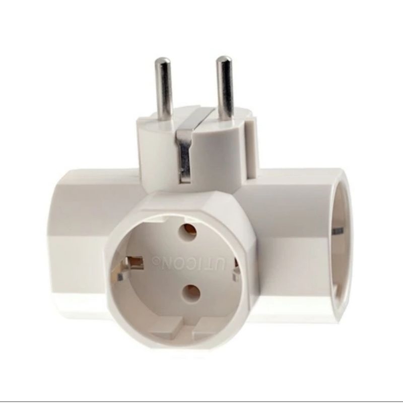 UTICON SNI ORIGINAL 3-Prong Grounding Plug | Shopee Philippines