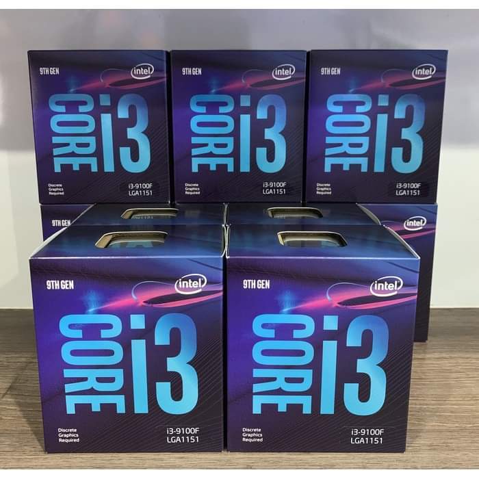 Intel Core i3 9100F 3.6Ghz Processor Box Original Socket LGA 1151 ...