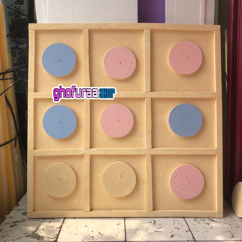 Custom styrofoam Board sos xox boy or girl gender reveal pink Blue