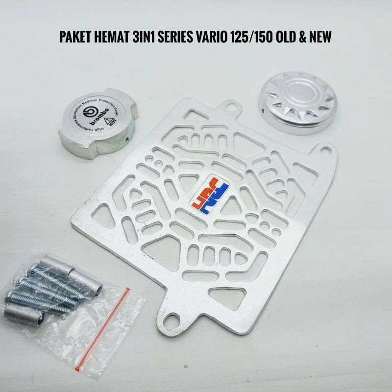 3 in 1 Savings Package Radiator Cover + Radiator Cap + Tank Cover for ...