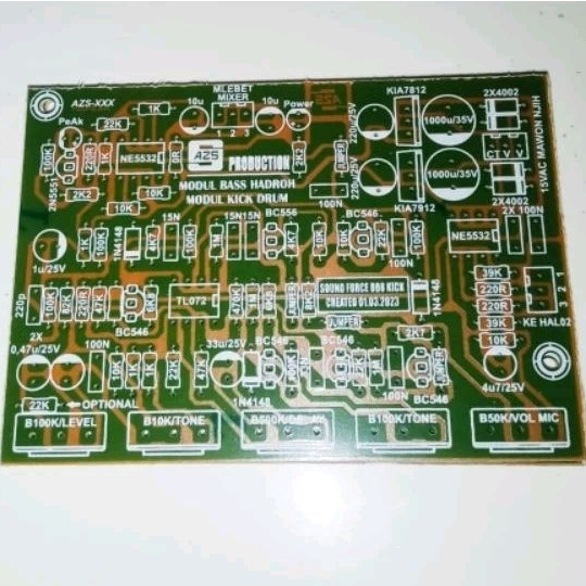 Hadroh Bass Module PCB Kick Drum Module | Shopee Philippines