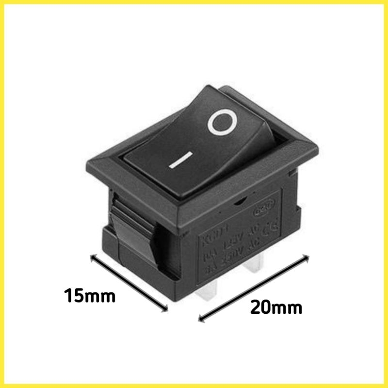 Small SWITCH 2 PIN ON OFF SWITCH || 2 FOOT SMALL SWITCH SWITCH | Shopee ...