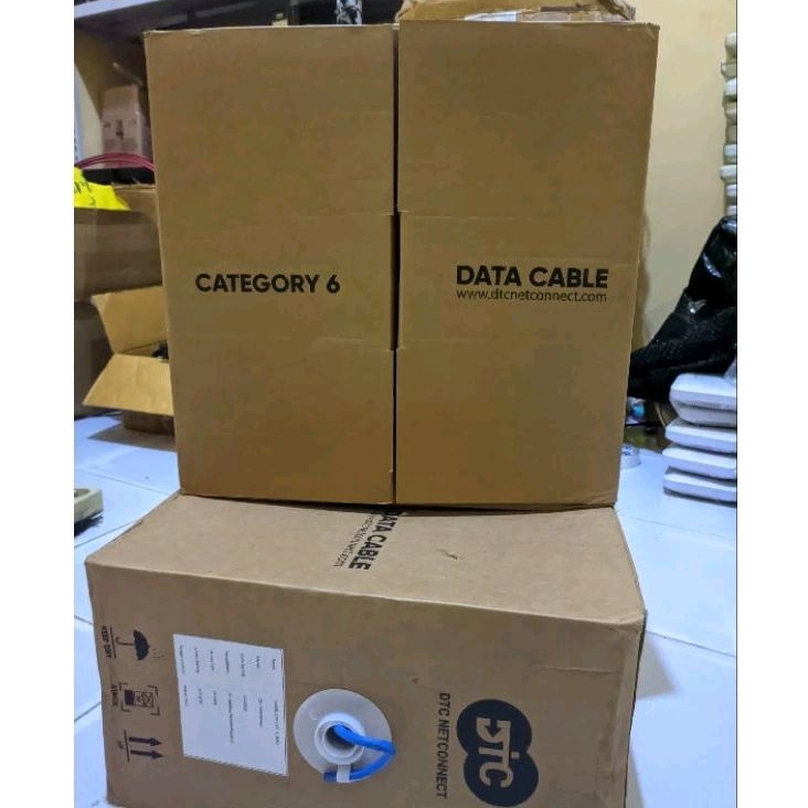 DTC CAT 6 LAN CABLE DTC CAT 6 305M UTP LAN CABLE | Shopee Philippines