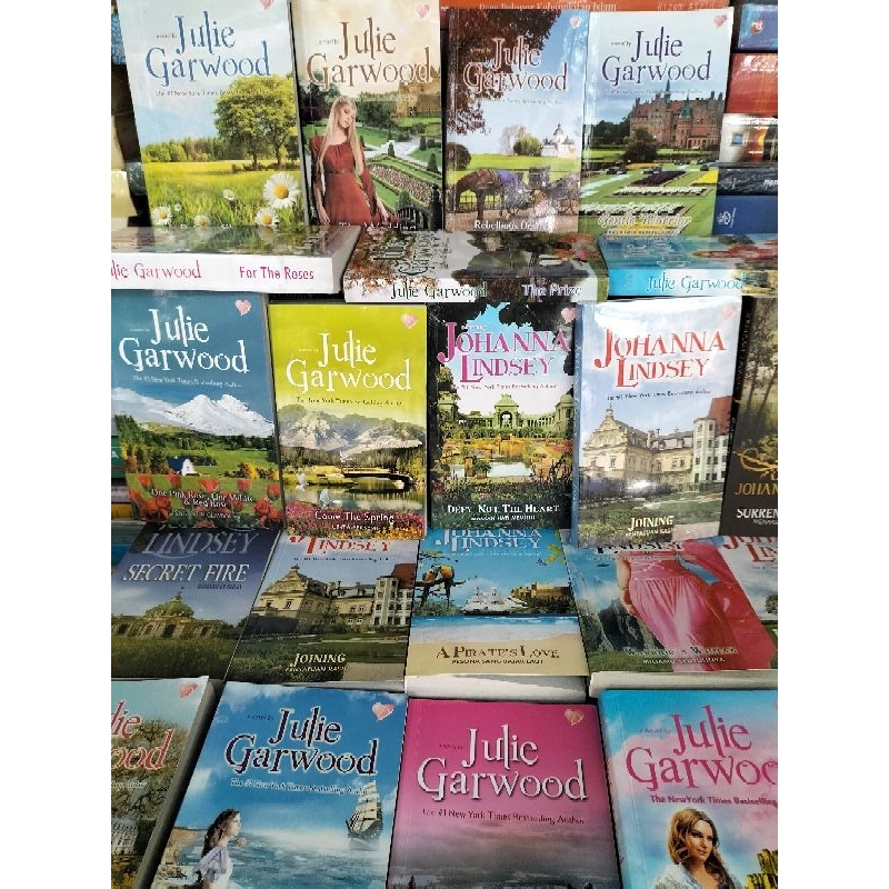 Original Novels - Julie Garwood And Johanna Lindsey Romance Novels ...