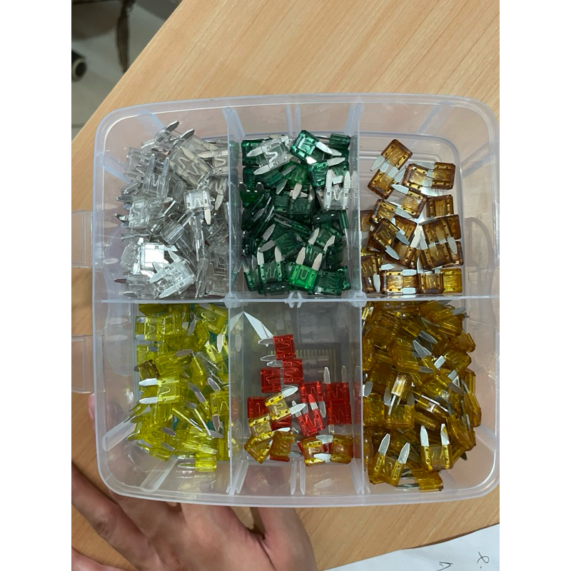 Complete Small Plug-in Fuses (5, 20, 25, and 30 Ampere) | Shopee ...
