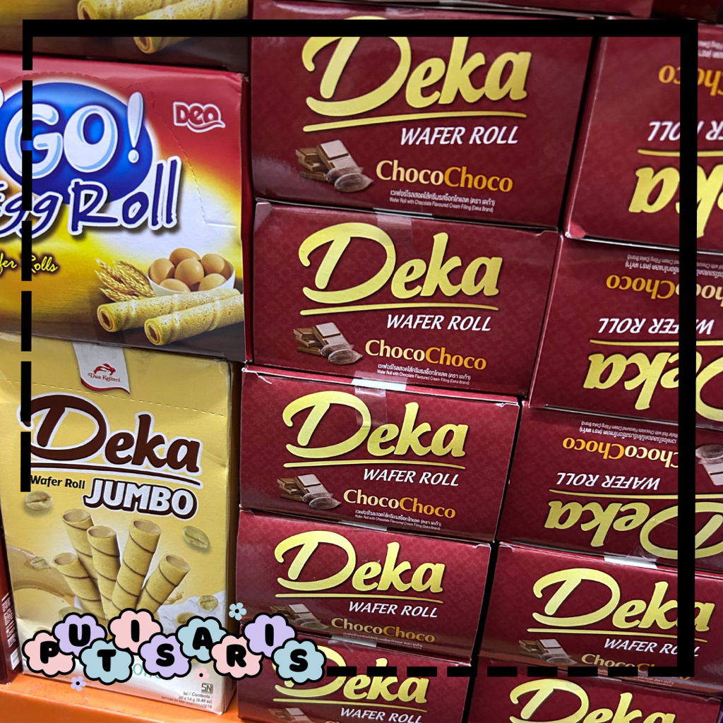 Deka Wafer Rolls Choco Choco 24X7gr (1 BOX) | Shopee Philippines
