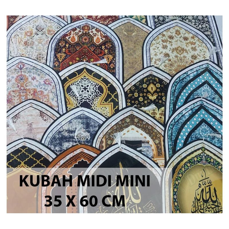 Motive Dome Prayer Mat Face Prayer Mat Head Prayer Mat Size 35cm x