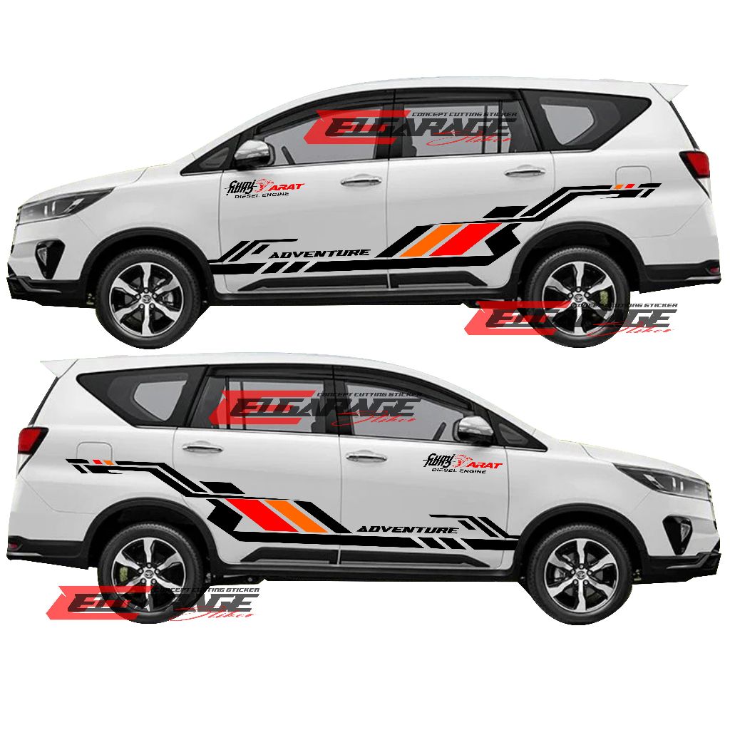 Kijang innova Car sticker Side body sticker kijang innova sticker ...