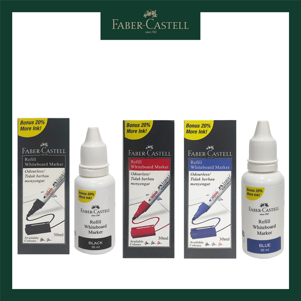 Faber Castell Whiteboard Marker Refill/Spidol Marker Refill Ink
