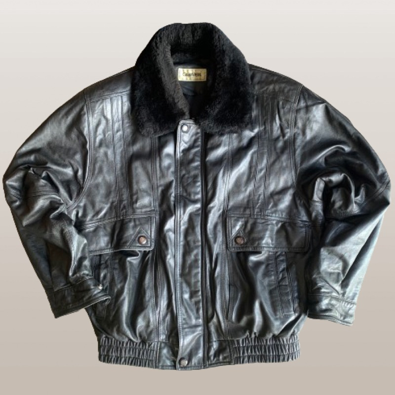 Genuine PILOT/BOXY SHEEP SKIN JACKET / LEATHER JACKET FLIGHT | Shopee ...
