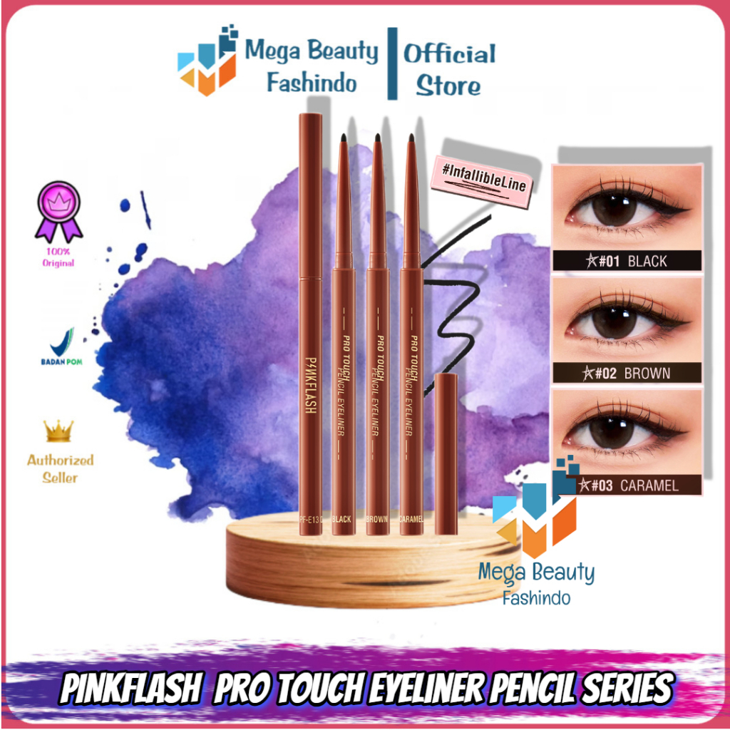 Pinkflash Pro Touch Pencil Eyeliner PF E13 Hyperfine Smooth Gel