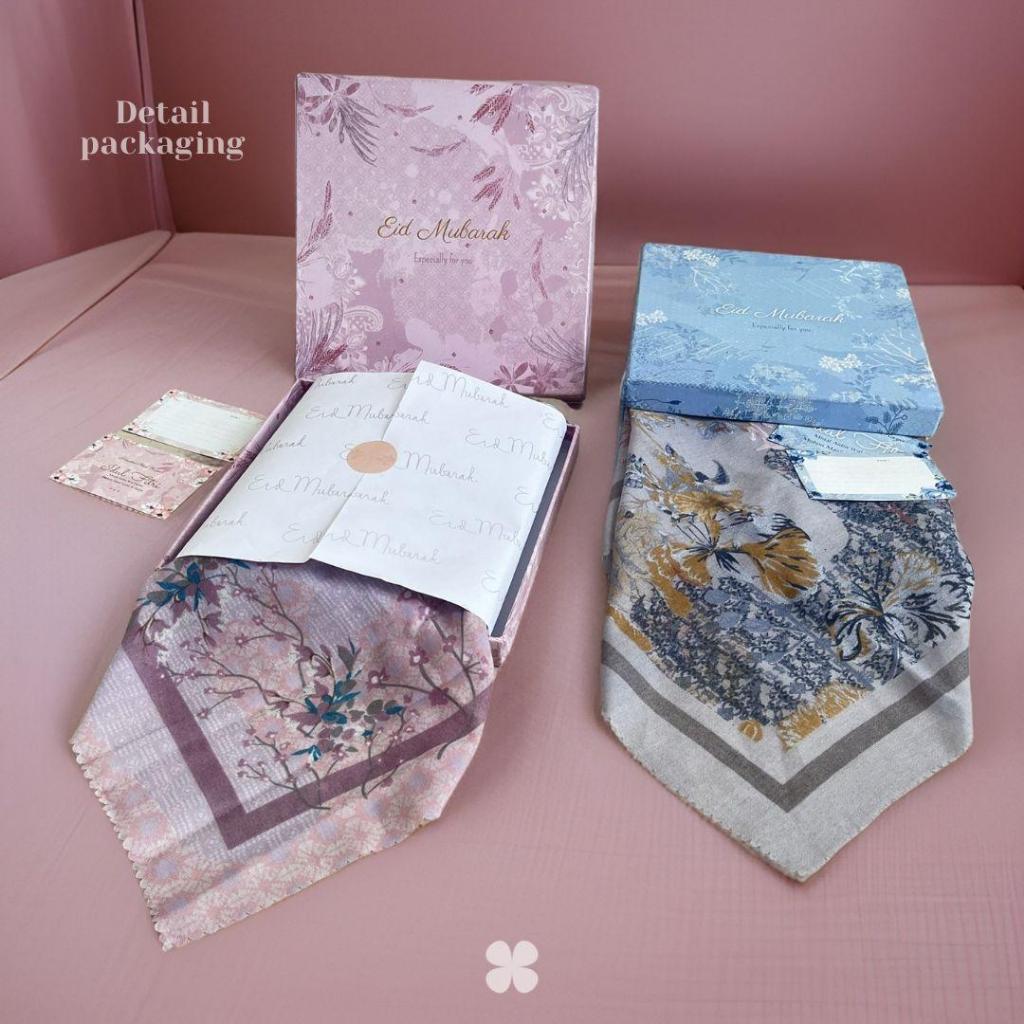 HAMPERS RAYA HIJAB PREMIUM VOAL STANDARD LIMITED Design | EXCLUSIVE BOX ...
