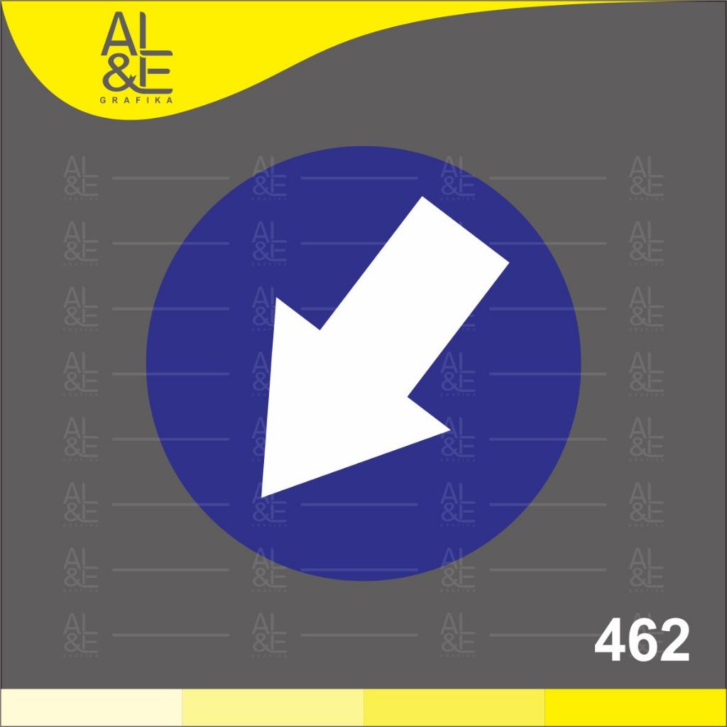 462 - Arrow Sign Stickers and Perboden Signs (Inside Down), Vinyl ...