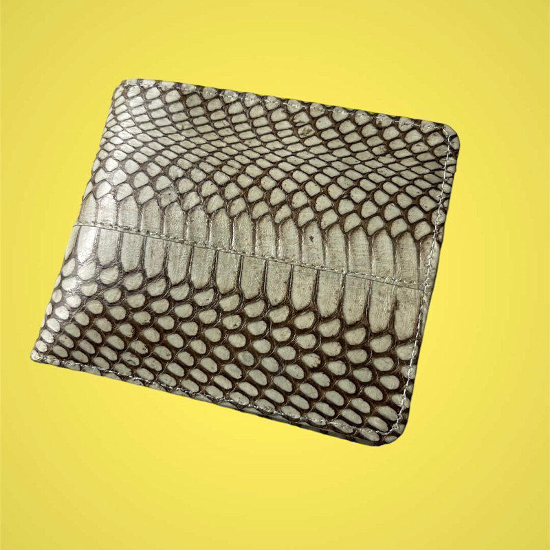 The original cobra snake skin wallet is a reptile champion | Shopee ...