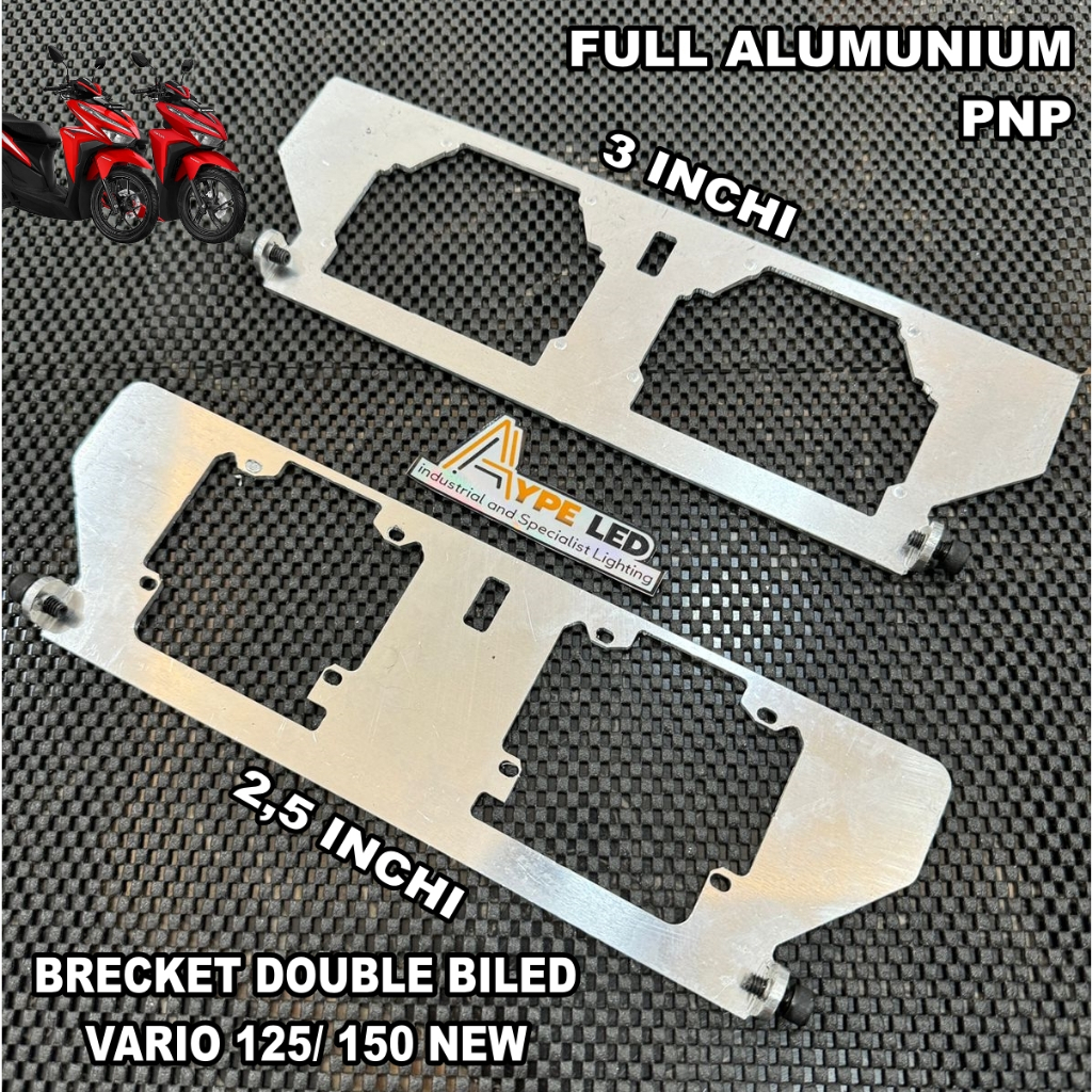 Biled projector mounting bracket Vario 125/150 NEW 2.5 inch and 3 inch ...
