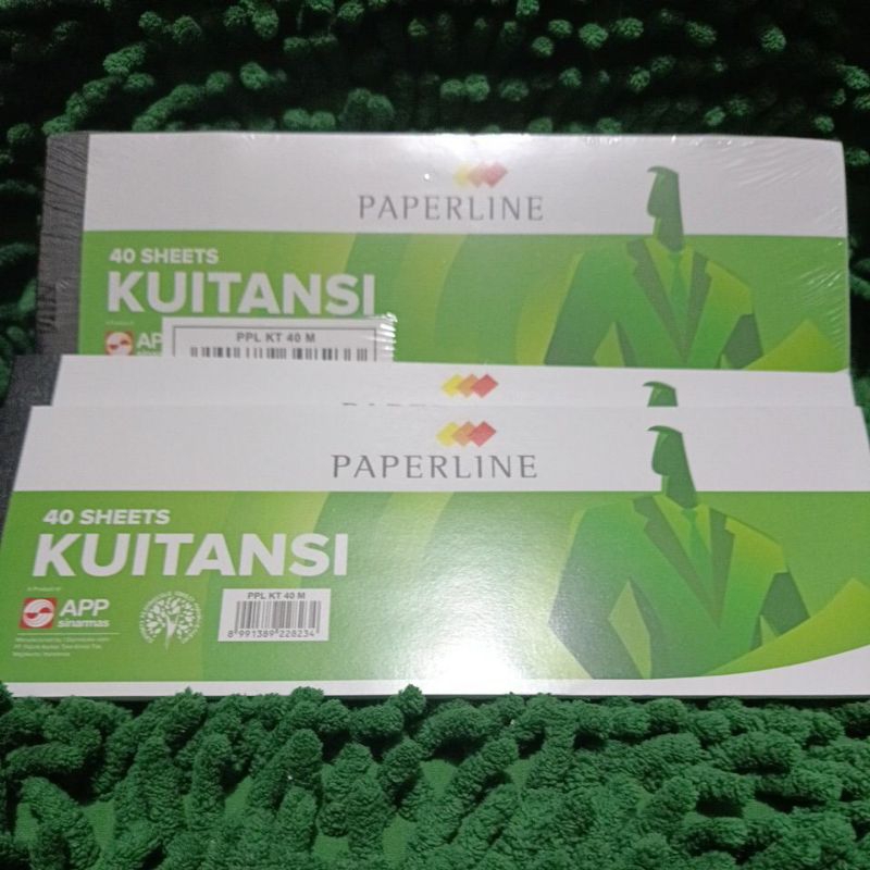 Paperline SMALL RECEIPT BOOK (PPL KT 40 M) | Shopee Philippines