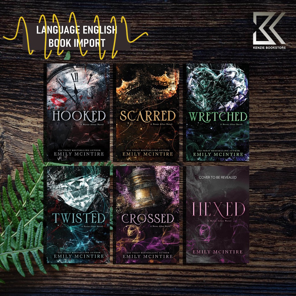 Never After Series (6 books) Hooked | Scarred | Wretched | Twisted | خرید جدید ترین کتاب Emily McIntire چاپ 2025 از مجموعه با عنوان کتاب Hexed| Hexed By Emily McIntire | Shopee Philippines