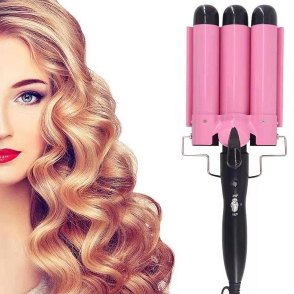 Most Popular GW Hair Curly Hair Curling Tool Hair Curling Iron 3 Barrel ...