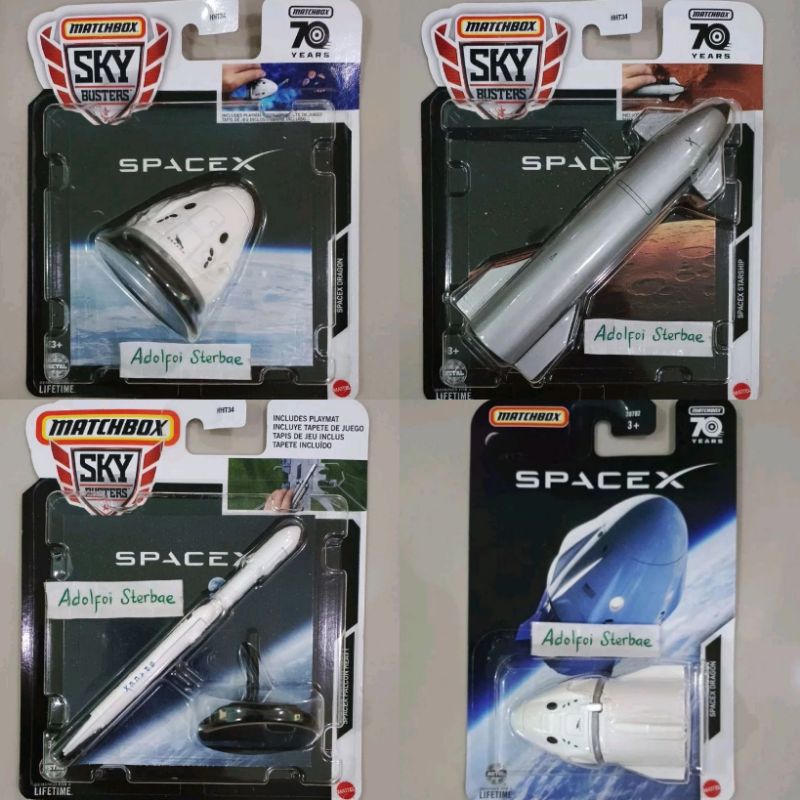 Matchbox spacex dragon Edition spacex 70 years Spaceship nasa space x ...