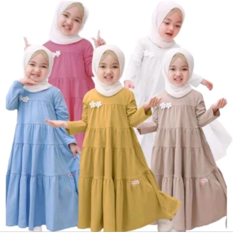Girls' robes, floral stacked robes, girls' robes (1-16 years) | Shopee ...