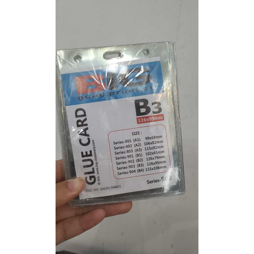 PLASTIC ID CARD B3 ID CARD MIKA B3 126X95 MM | Shopee Philippines