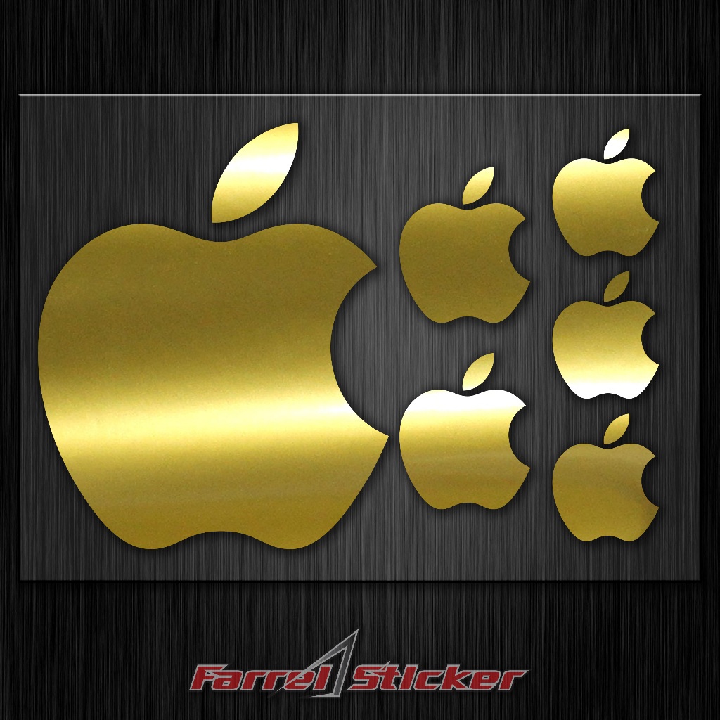 IPHONE APPLE STICKER APPLE STICKER SET MACBOOKiphone | Shopee Philippines