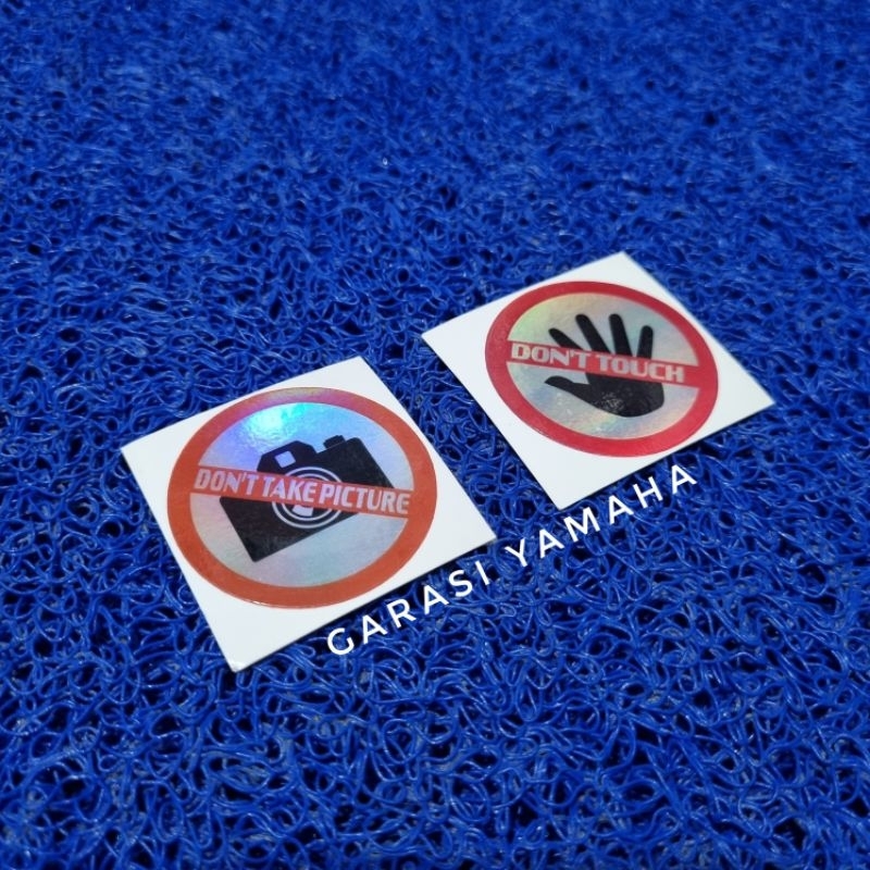 Donald touch stickers, dont take picture stickers, hologram stickers ...