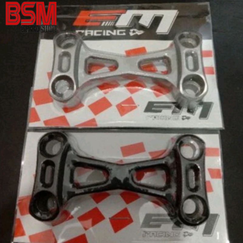 REPLIKA STEERING HANDLEBAR RISER CLAMP REPLICA BPRO PNP RX KING VIXION ...