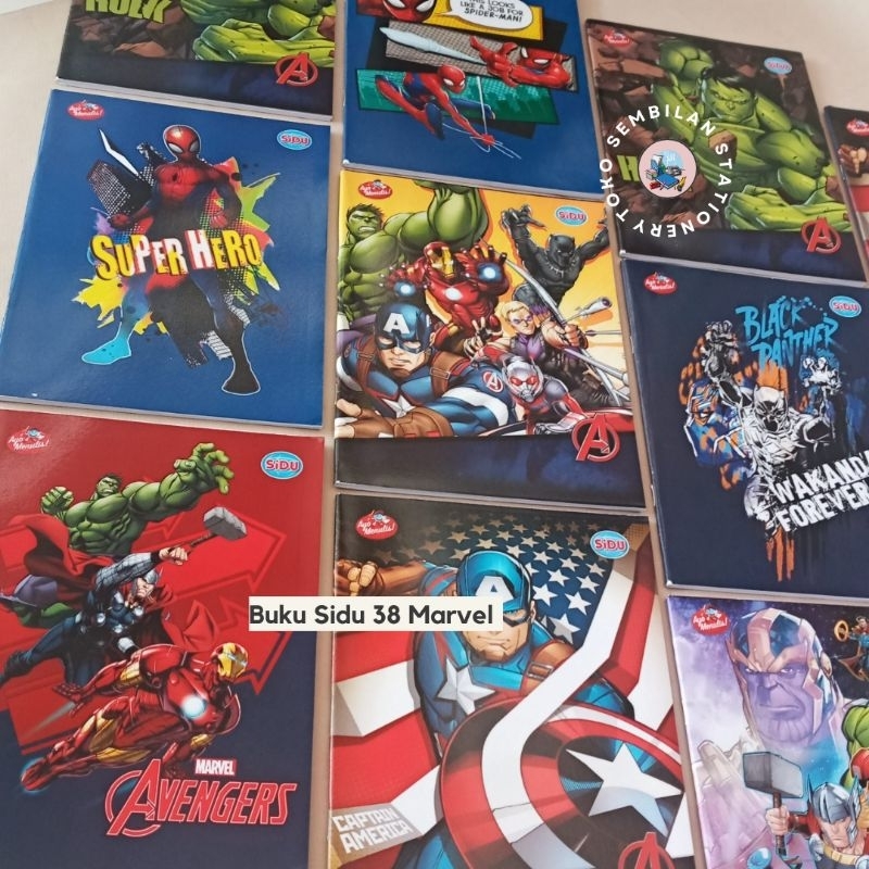 Marvel 38 Sheets Sidu Writing Book (Sold Individually) | Shopee Philippines