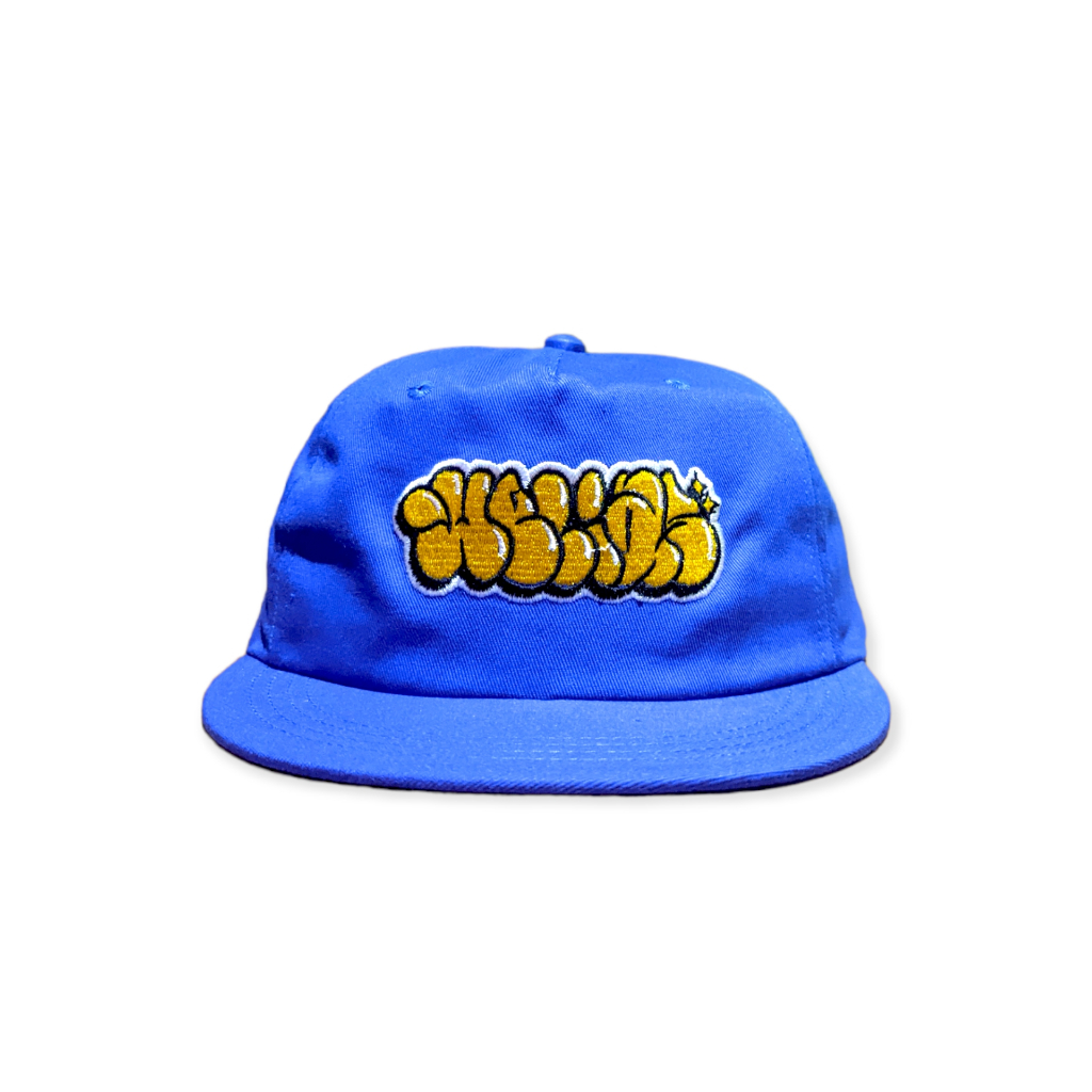 Fiddle Blue 6 Panel Hat - Heliad archein | Shopee Philippines