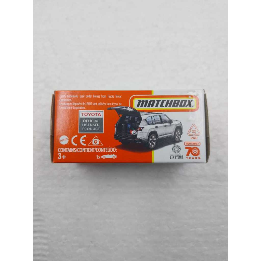 Matchbox MBX Japan Series 2022 Lexus LX White 70Th Anniversary Open ...