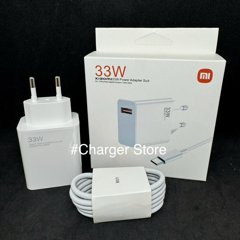 Power Adapter Redmi Note Pro Max Charger In Box Type C Redmi Fast